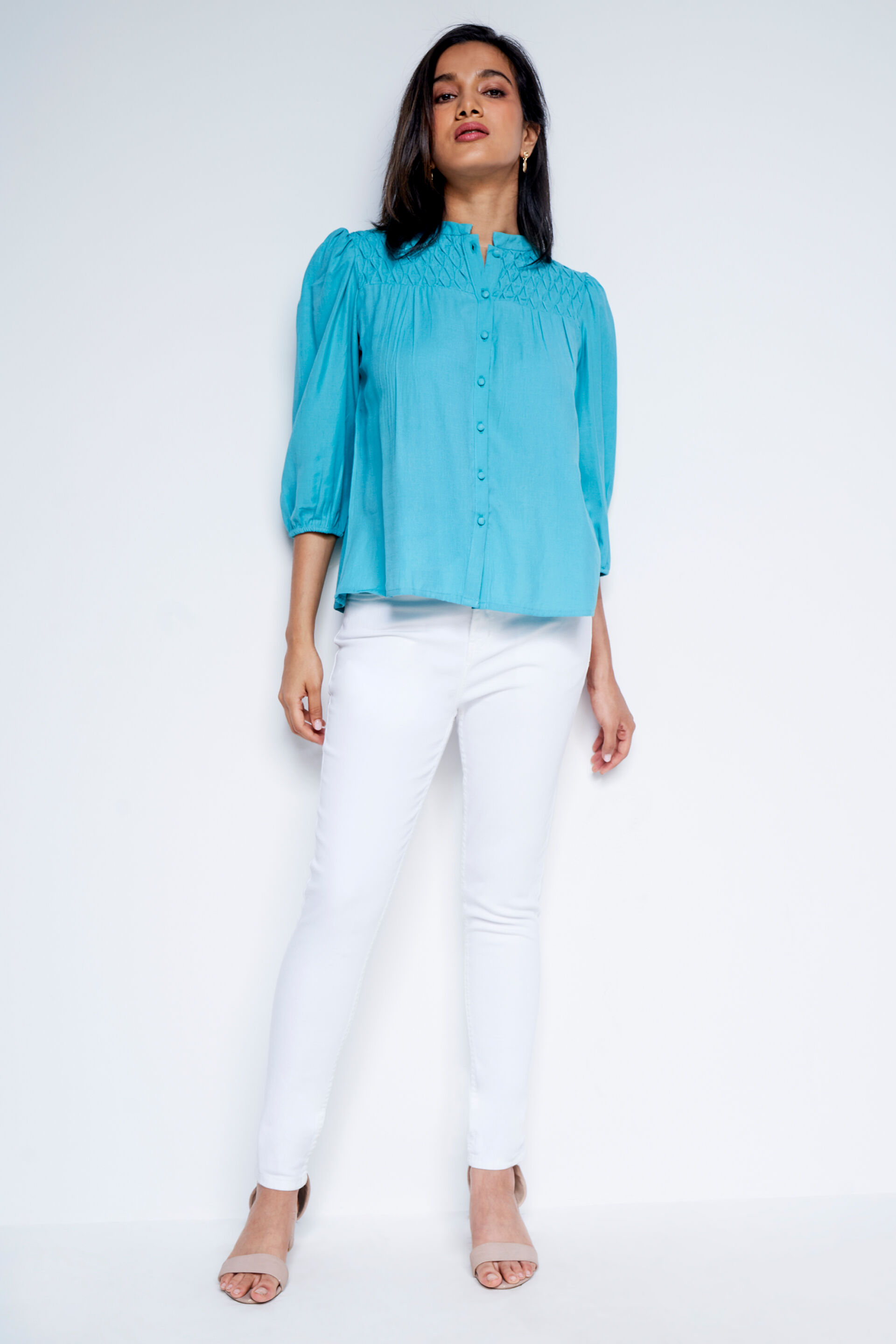 Love The Turquoise Top, Turquoise, image 2